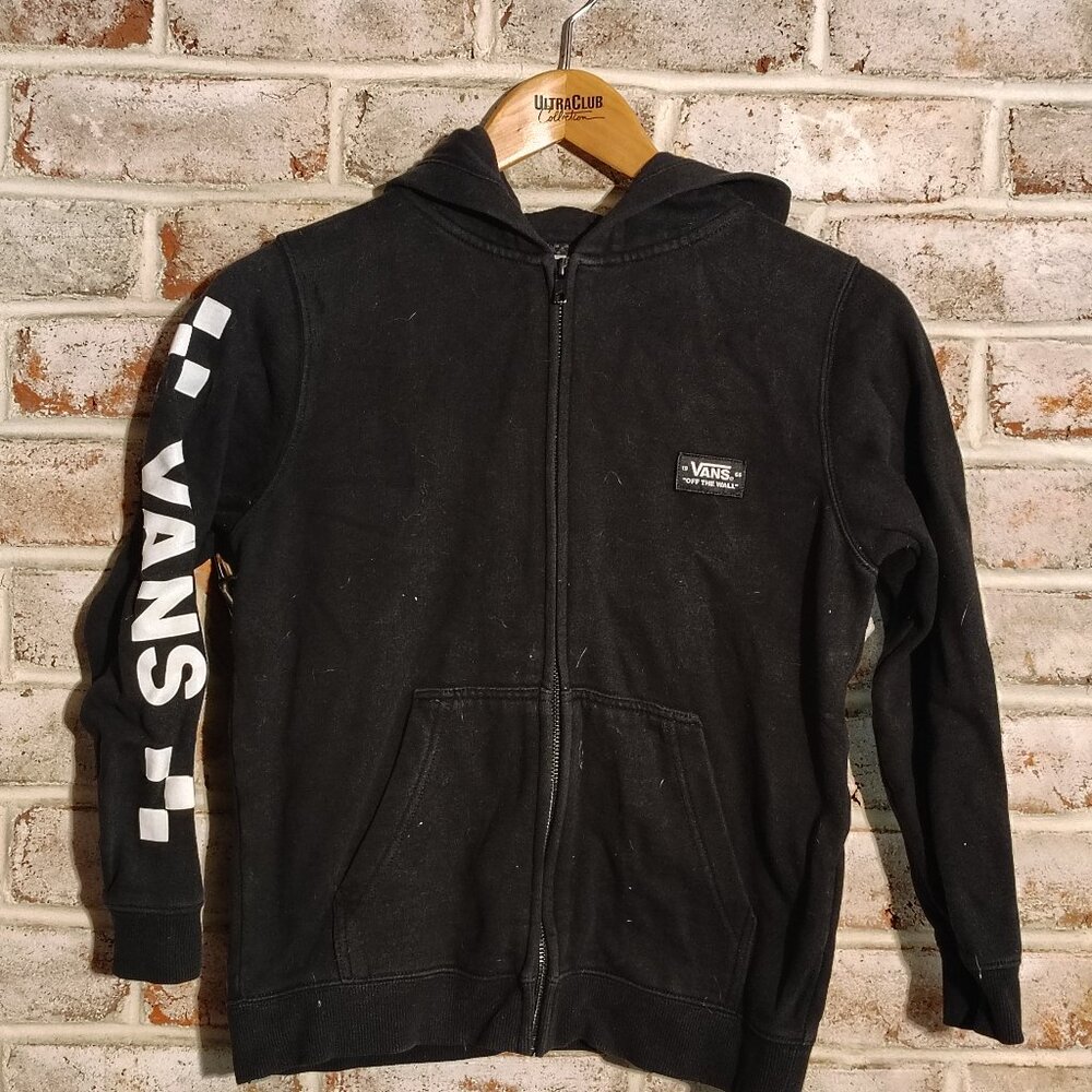 Vans Black Zip-up Hoodie - Small